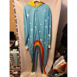 NWT Tipsy Elves Rainbow Power Stance Men Halloween Costume Size XXL